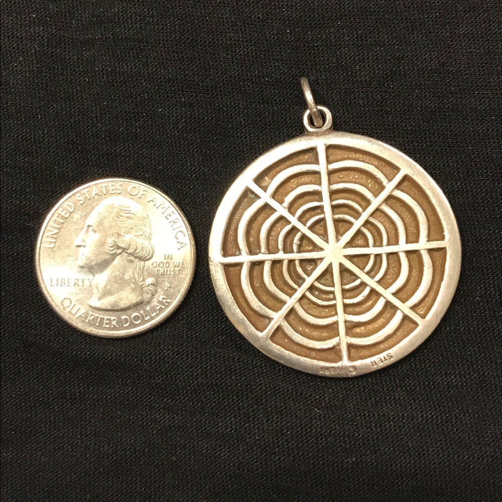 James Avery spider web pendant RETIRED